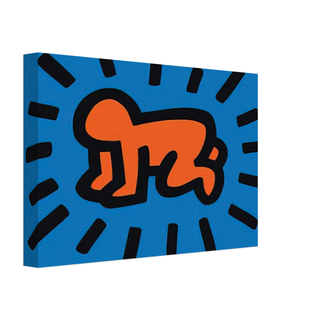 RADIANT BABY FROM ICONS SERIES 1990 Canvas | Keith Haring Canvas | Keith Haring Prints