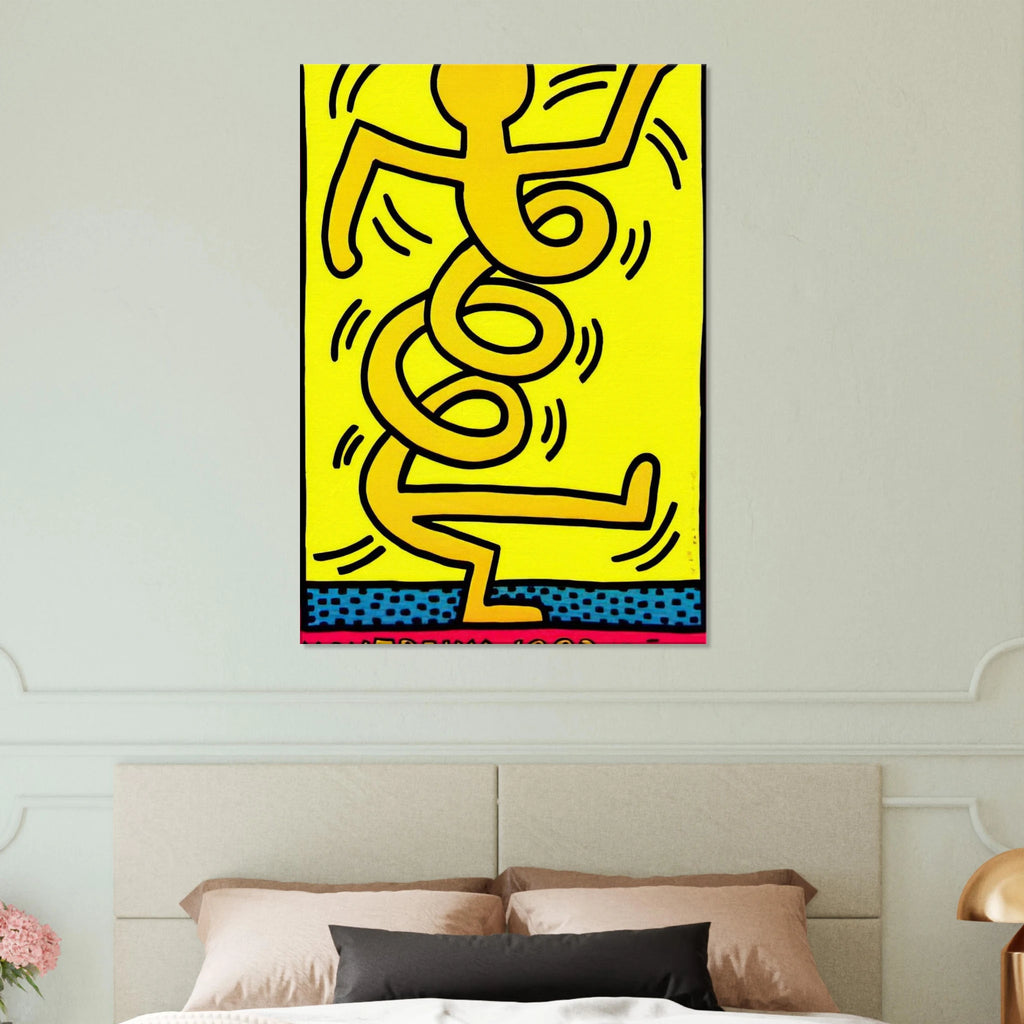 MONTREUX 1983 Canvas | Keith Haring Canvas | Keith Haring Prints