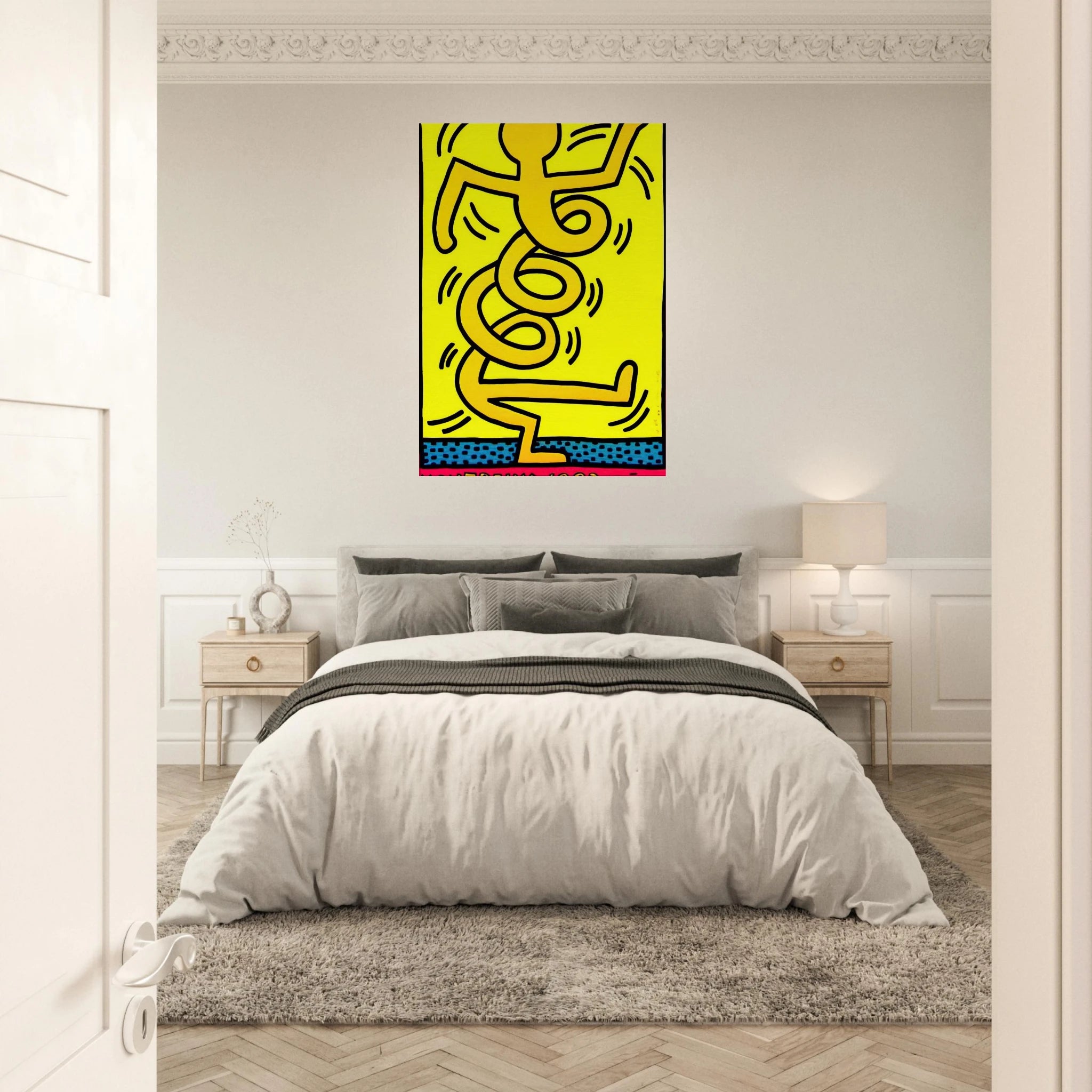 MONTREUX 1983 Canvas | Keith Haring Canvas | Keith Haring Prints
