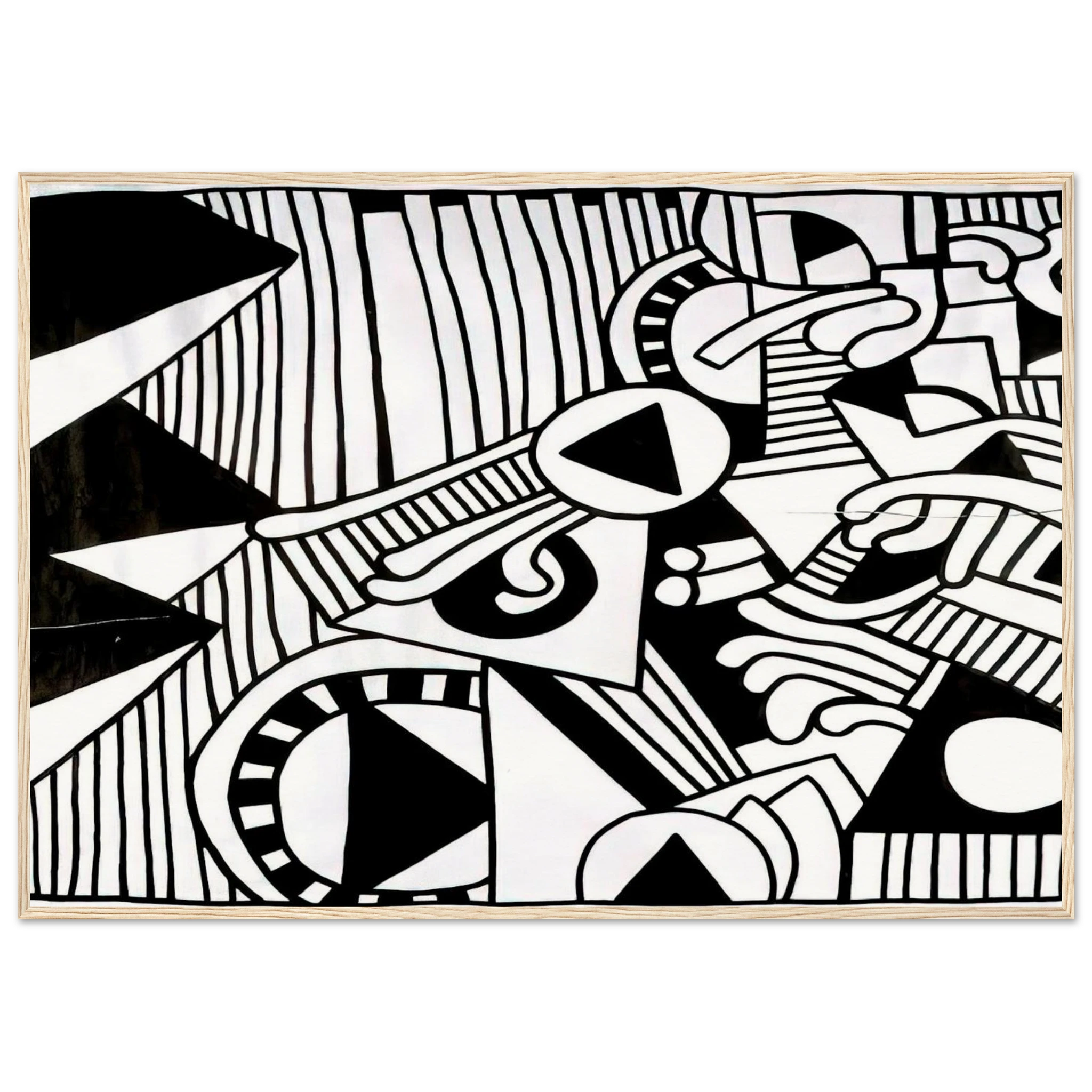 UNTITLED 1978 1 Framed Poster | Keith Haring Framed Prints Wall Art | Keith Haring Prints