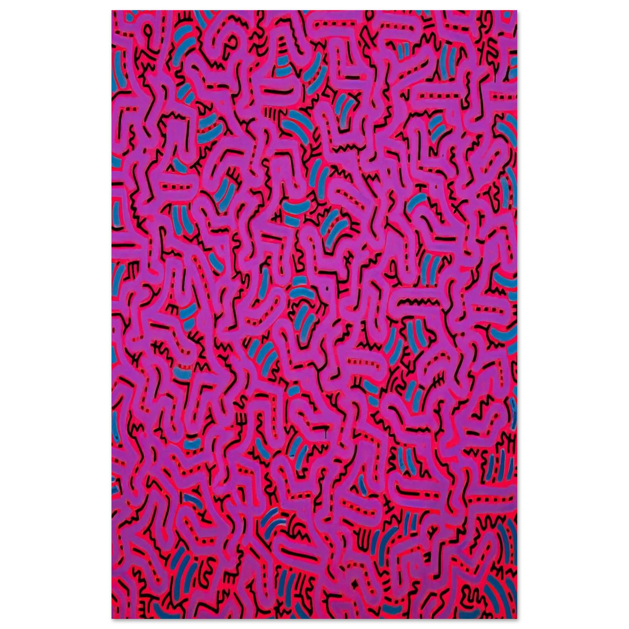 UNTITLED 1984 Poster | Keith Haring Poster | Keith Haring Prints