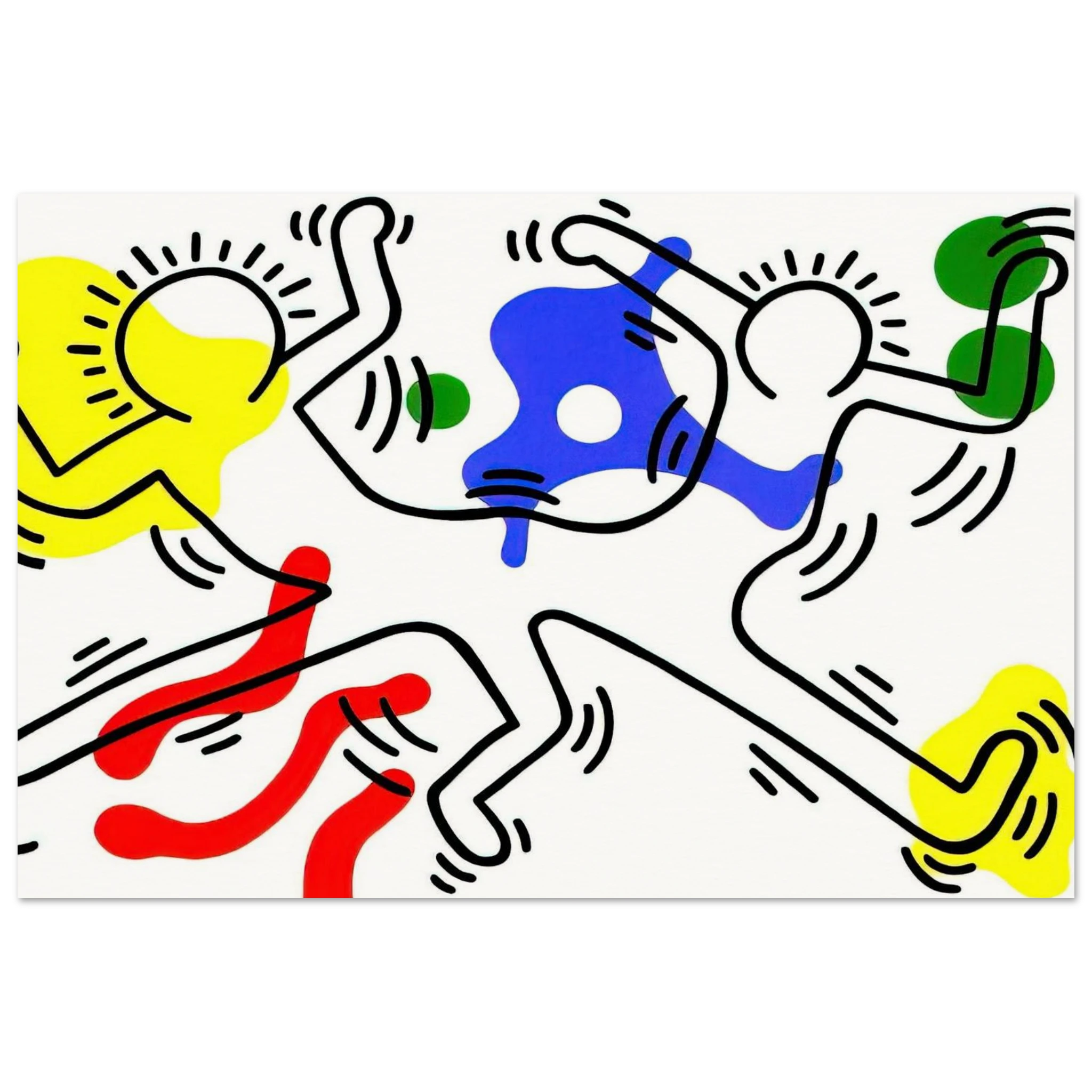 UNTITLED 1986 Poster | Keith Haring Poster | Keith Haring Prints