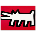 BARKING DOG 1990 Poster | Keith Haring Poster | Keith Haring Prints