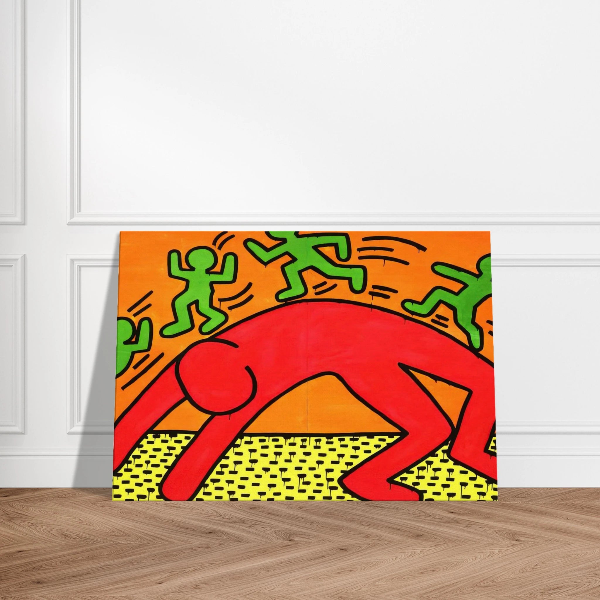 UNTITLED 1982 2 Canvas | Keith Haring Canvas | Keith Haring Prints