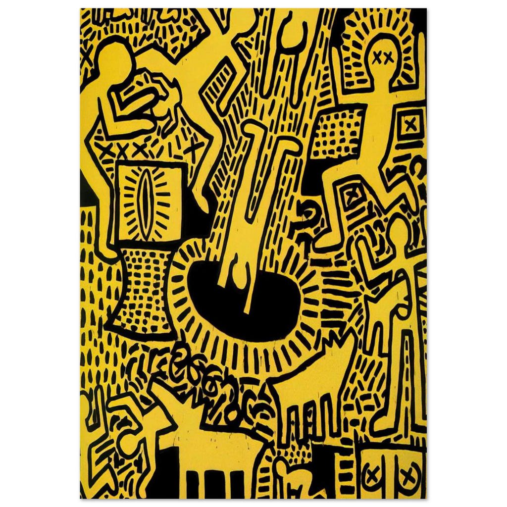 UNTITLED 1981 Poster | Keith Haring Poster | Keith Haring Prints