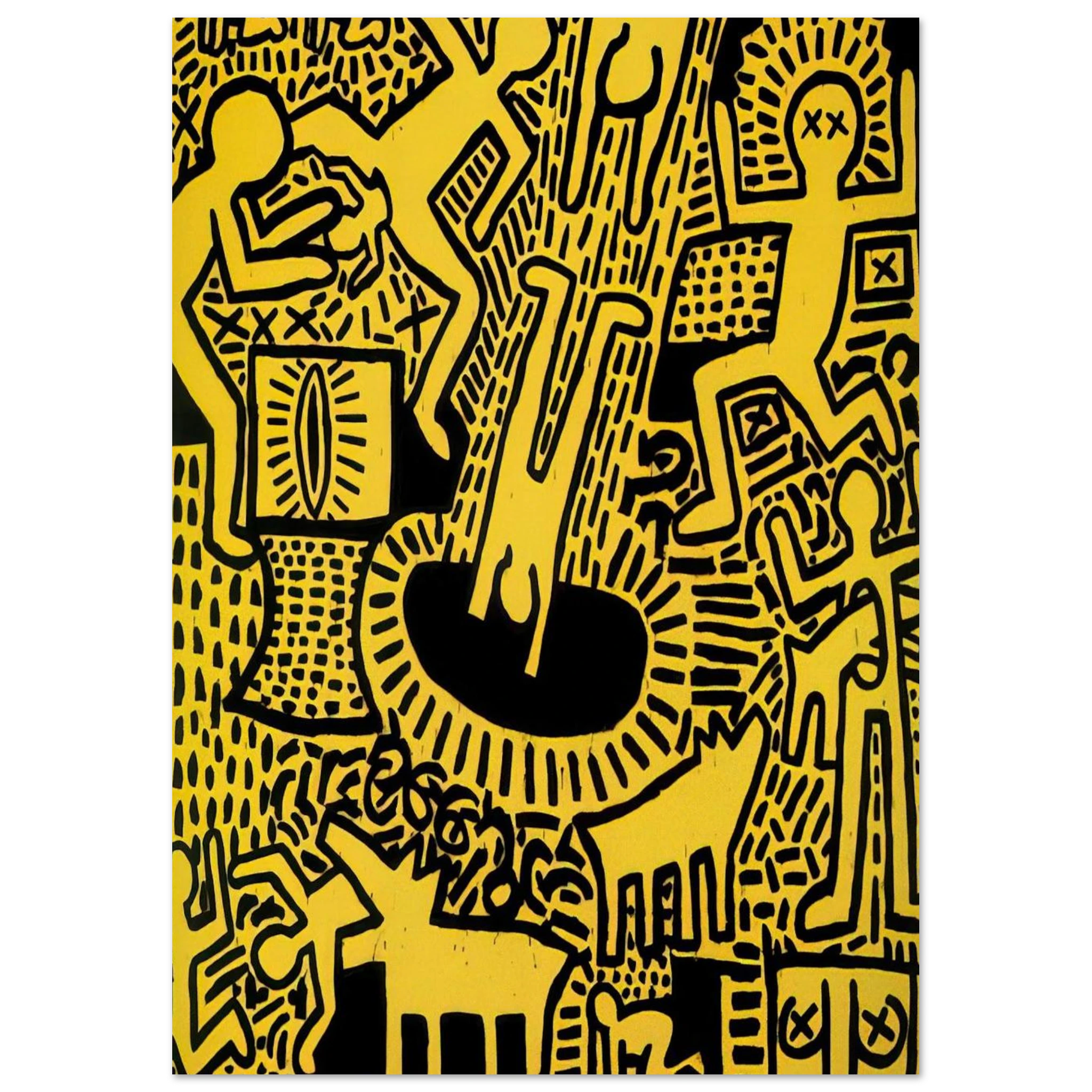 UNTITLED 1981 Poster | Keith Haring Poster | Keith Haring Prints