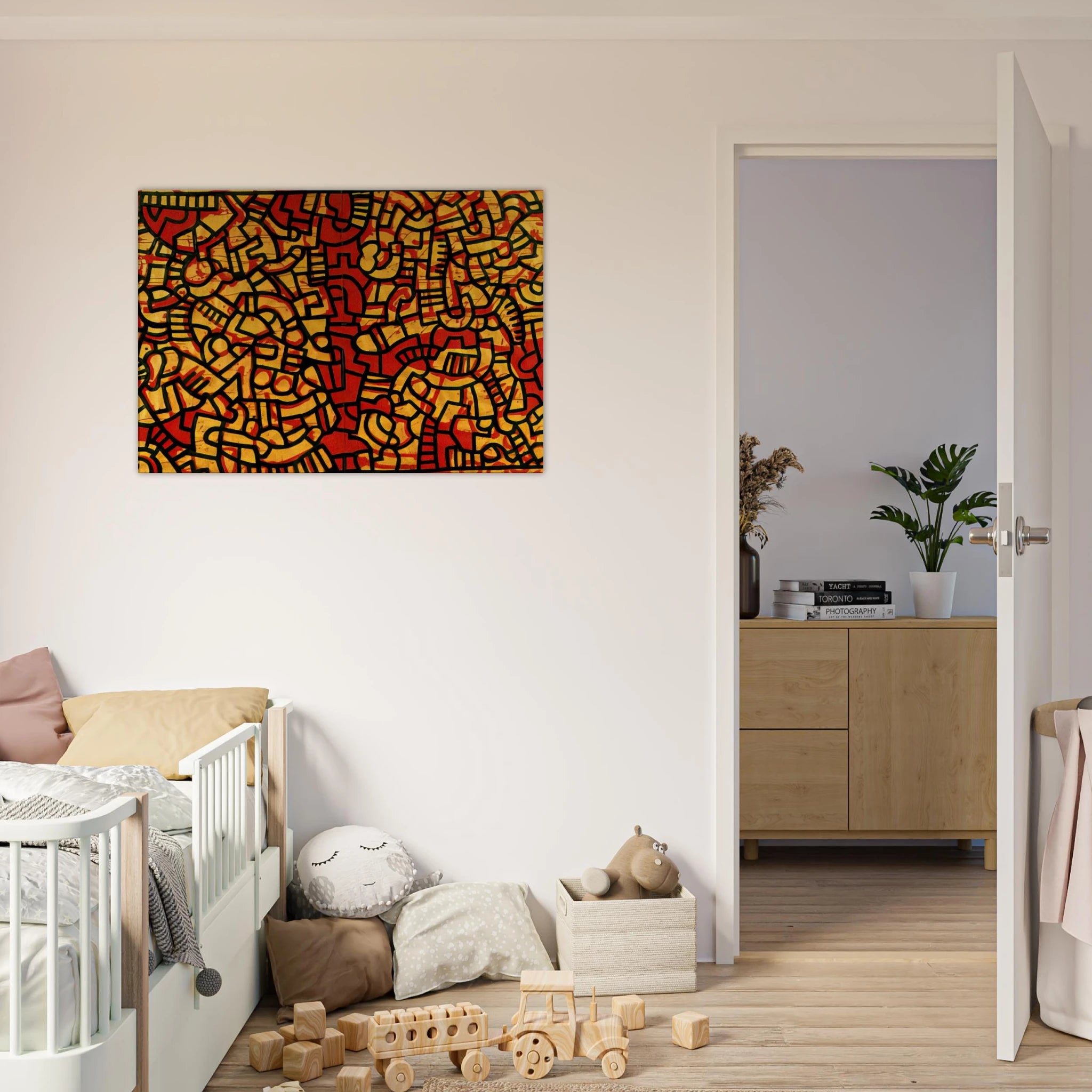 UNTITLED 1979 Canvas | Keith Haring Canvas | Keith Haring Prints