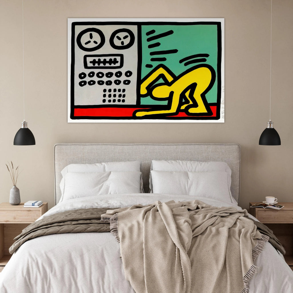 POP SHOP III 1989 Poster | Keith Haring Poster | Keith Haring Prints