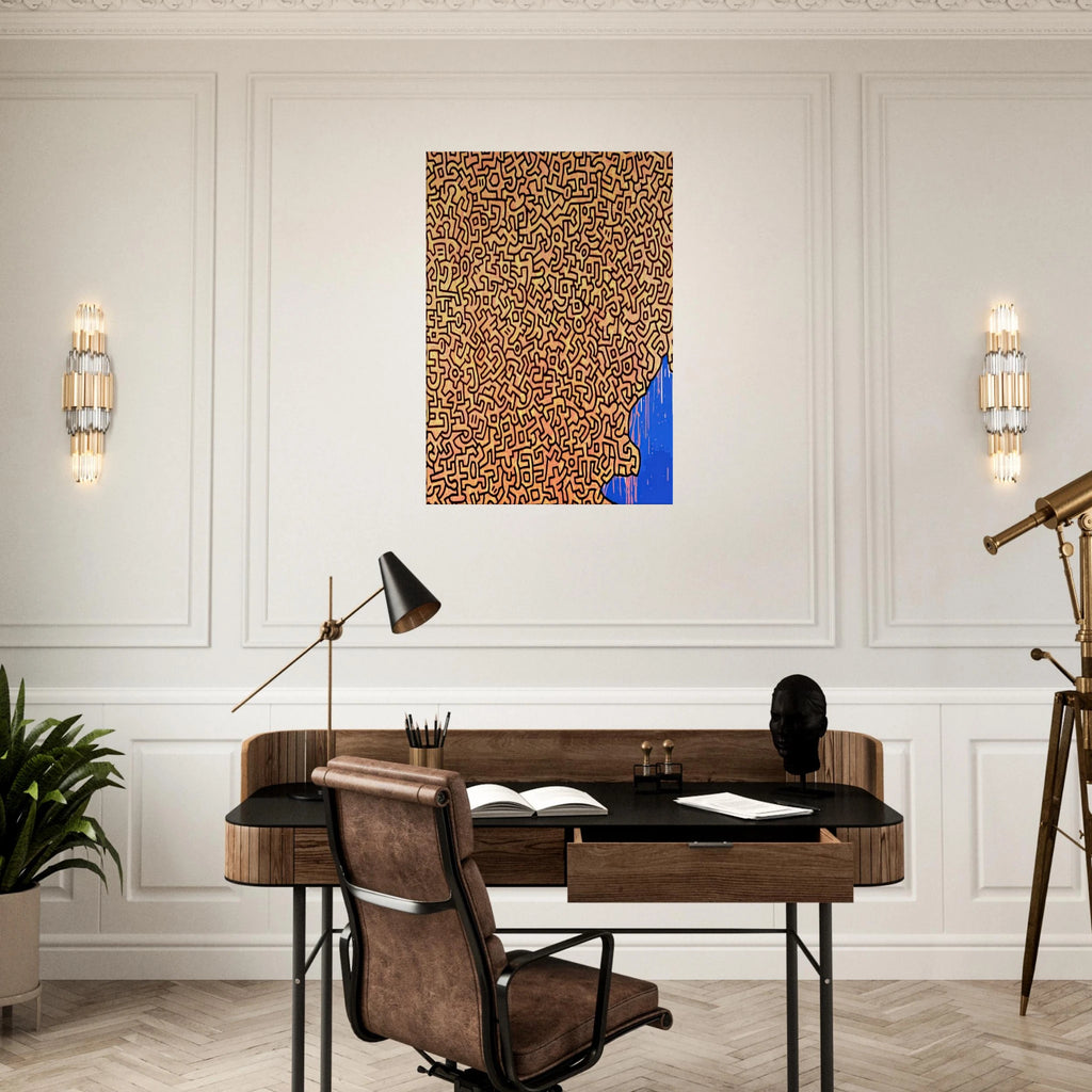 BRAZIL 1989 Canvas | Keith Haring Canvas | Keith Haring Prints
