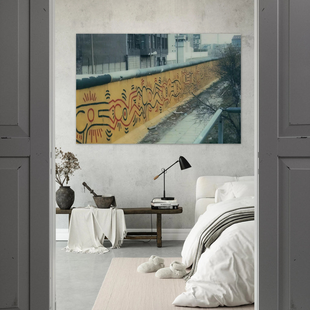 BERLIN MURAL 1986 Poster | Keith Haring Poster | Keith Haring Prints