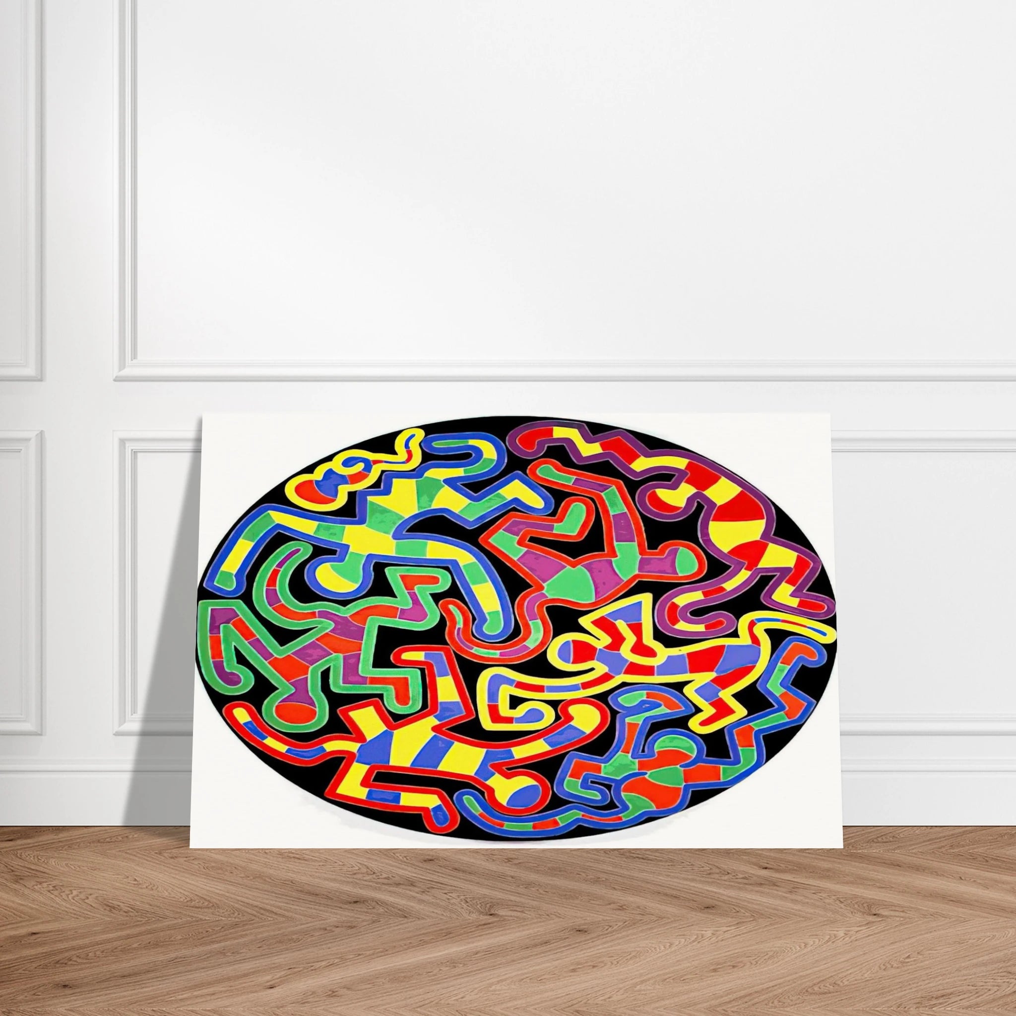 MONKEY PUZZLE 1988 Poster | Keith Haring Poster | Keith Haring Prints
