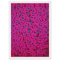 UNTITLED 1984 Framed Poster | Keith Haring Framed Prints Wall Art | Keith Haring Prints