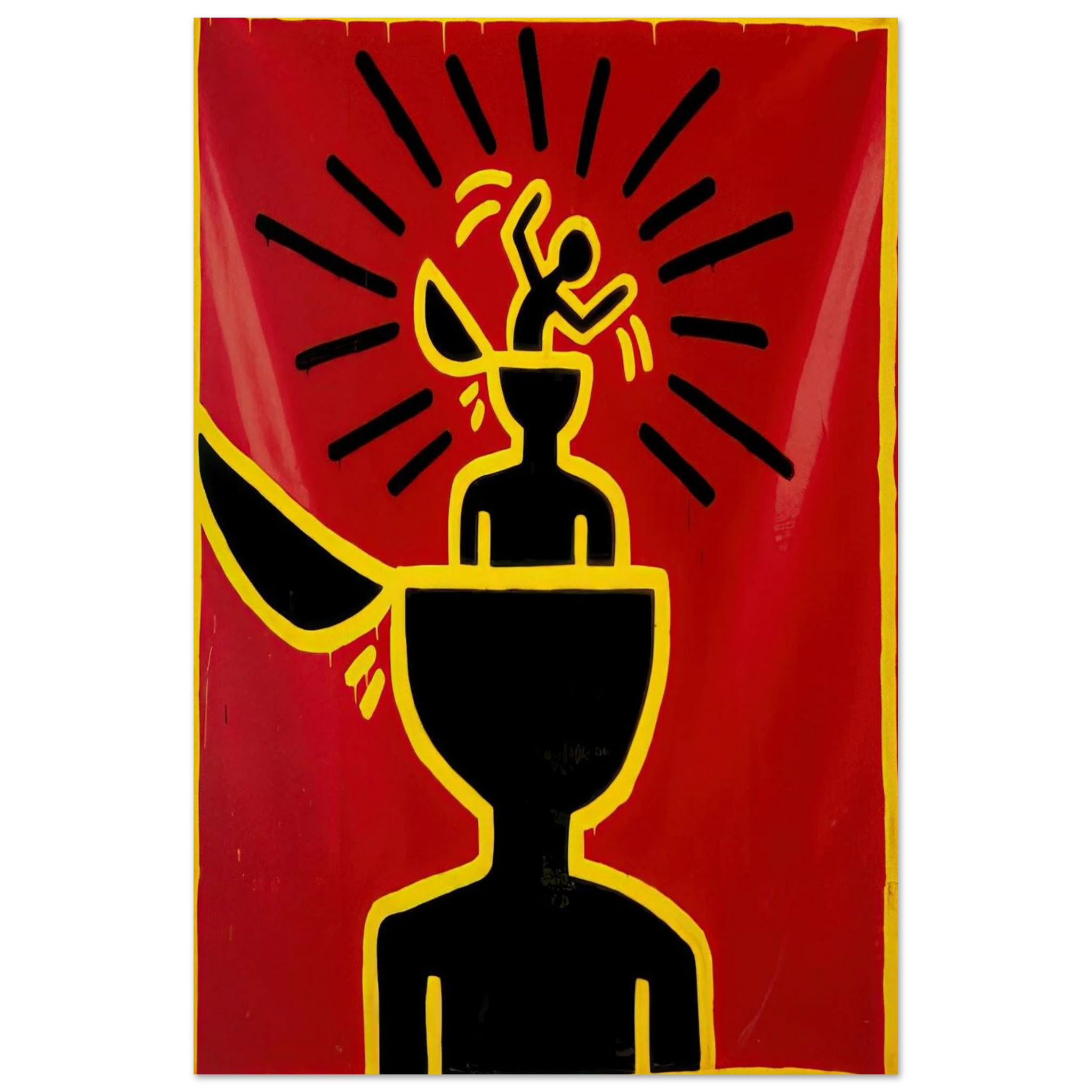 UNTITLED 1982 Poster | Keith Haring Poster | Keith Haring Prints