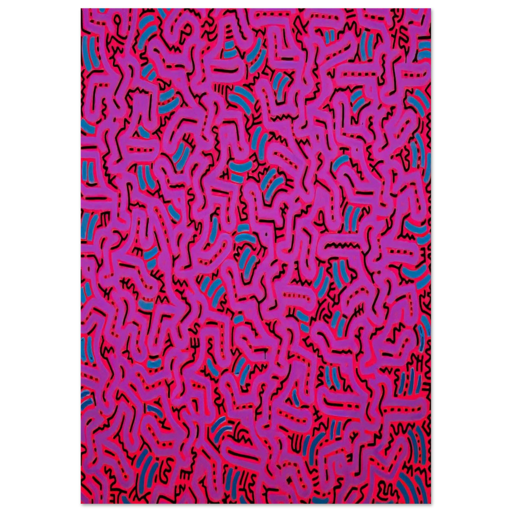 UNTITLED 1984 Poster | Keith Haring Poster | Keith Haring Prints