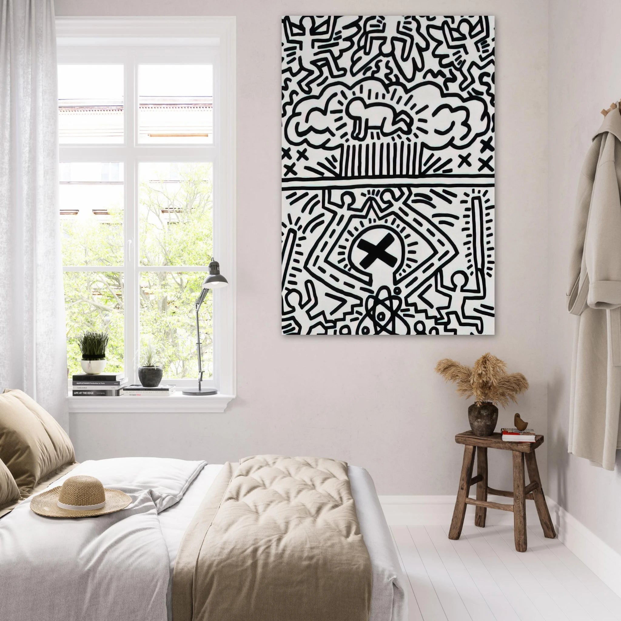 ANTI NUCLEAR RALLY 1982 Poster | Keith Haring Poster | Keith Haring Prints