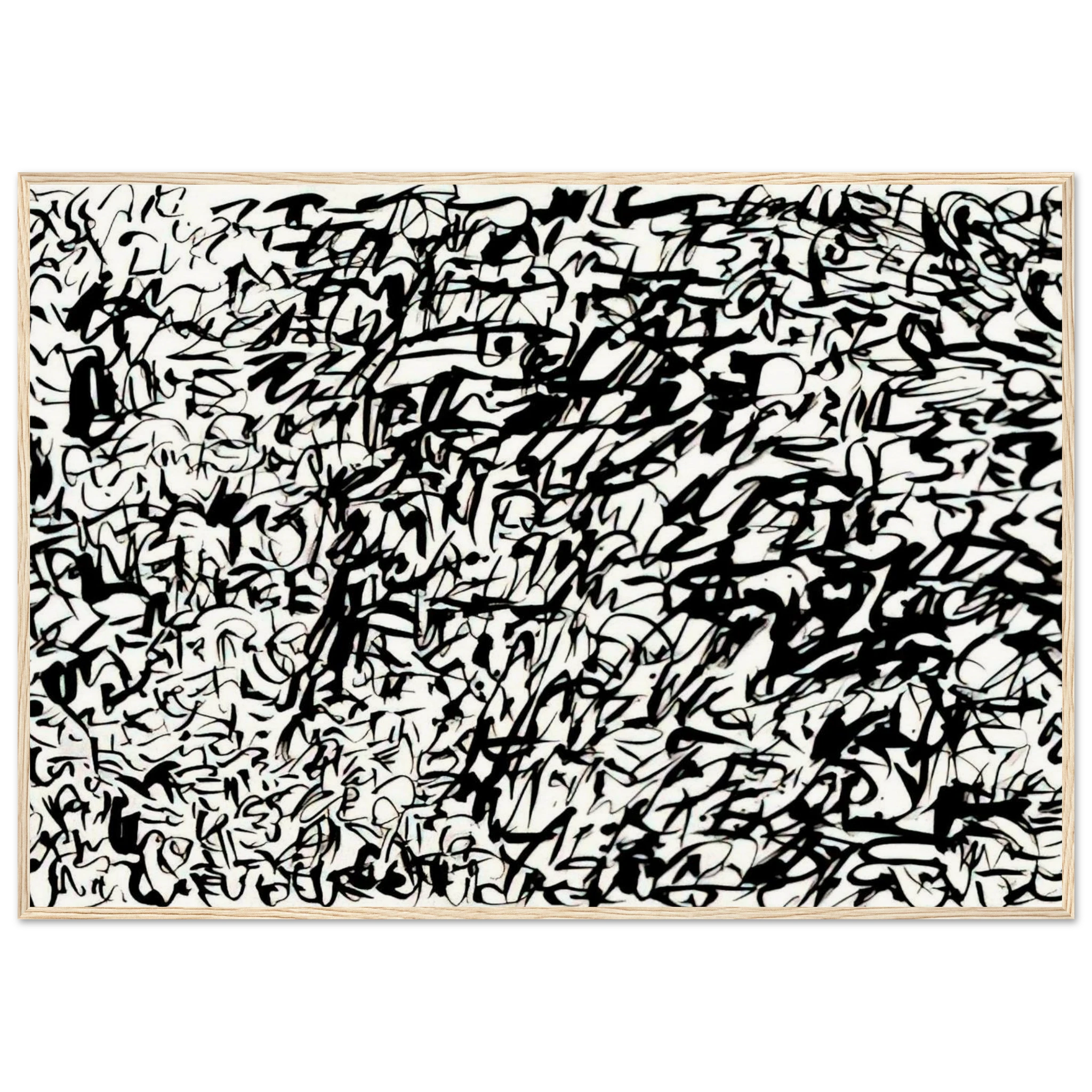 UNTITLED 1978 2 Framed Poster | Keith Haring Framed Prints Wall Art | Keith Haring Prints