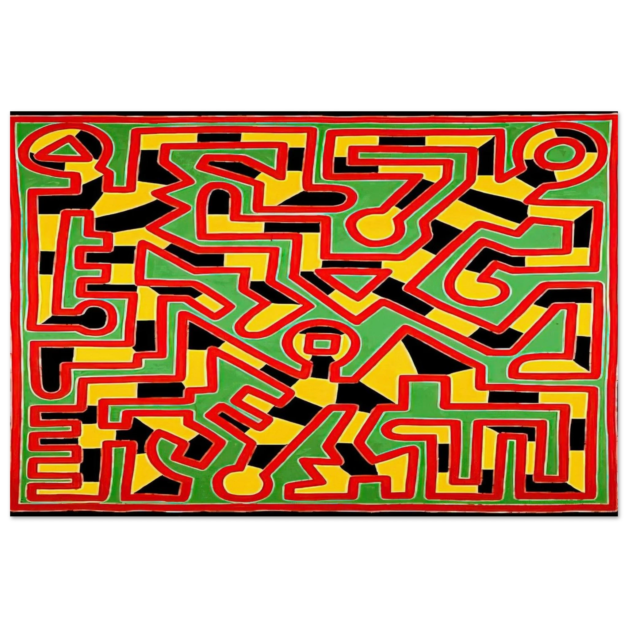 UNTITLED 1988 Poster | Keith Haring Poster | Keith Haring Prints