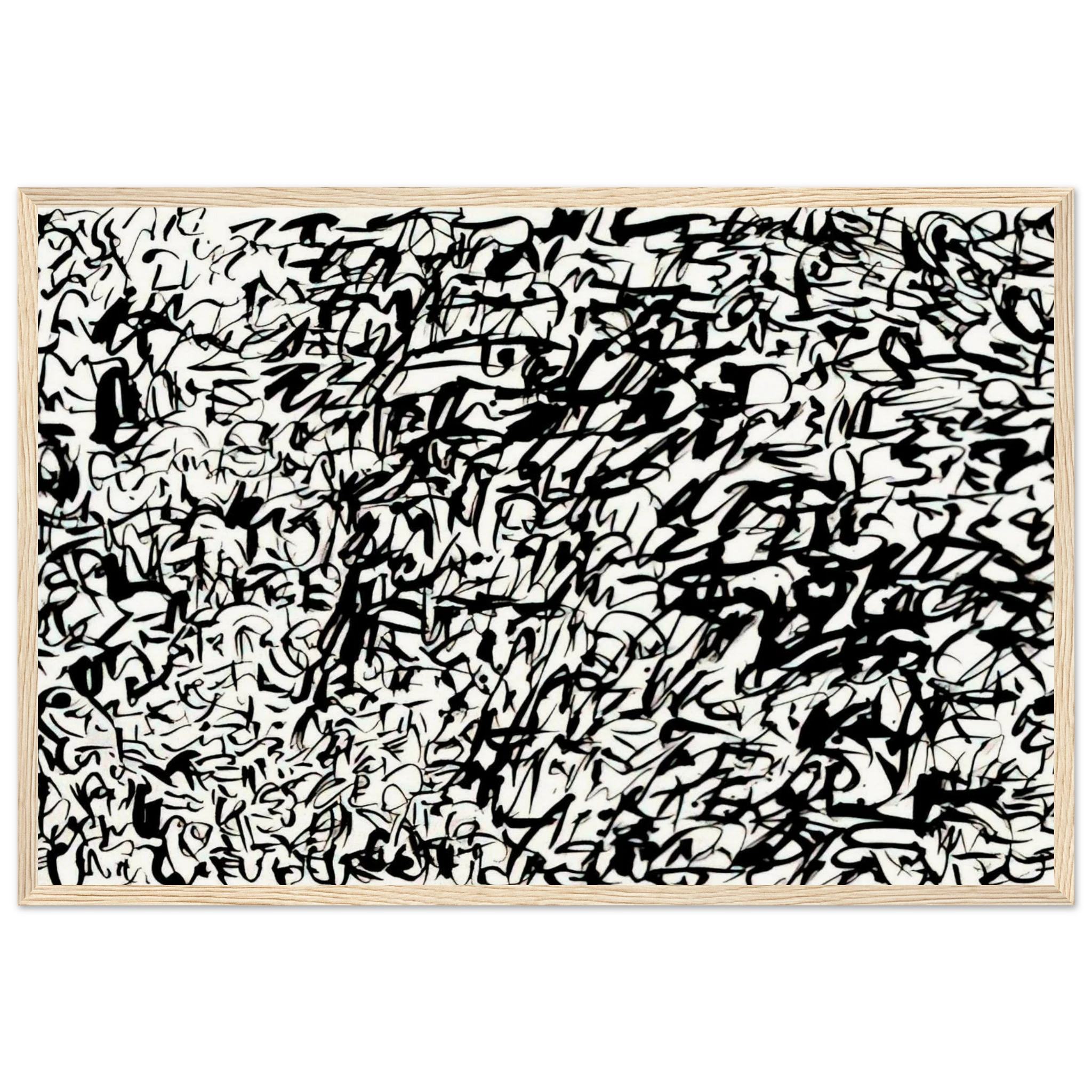UNTITLED 1978 2 Framed Poster | Keith Haring Framed Prints Wall Art | Keith Haring Prints
