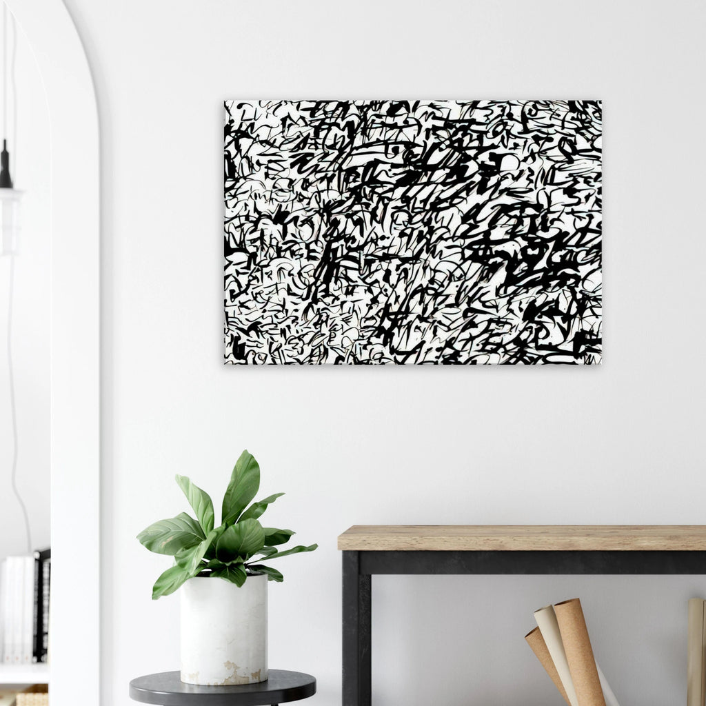 UNTITLED 1978 2 Canvas | Keith Haring Canvas | Keith Haring Prints