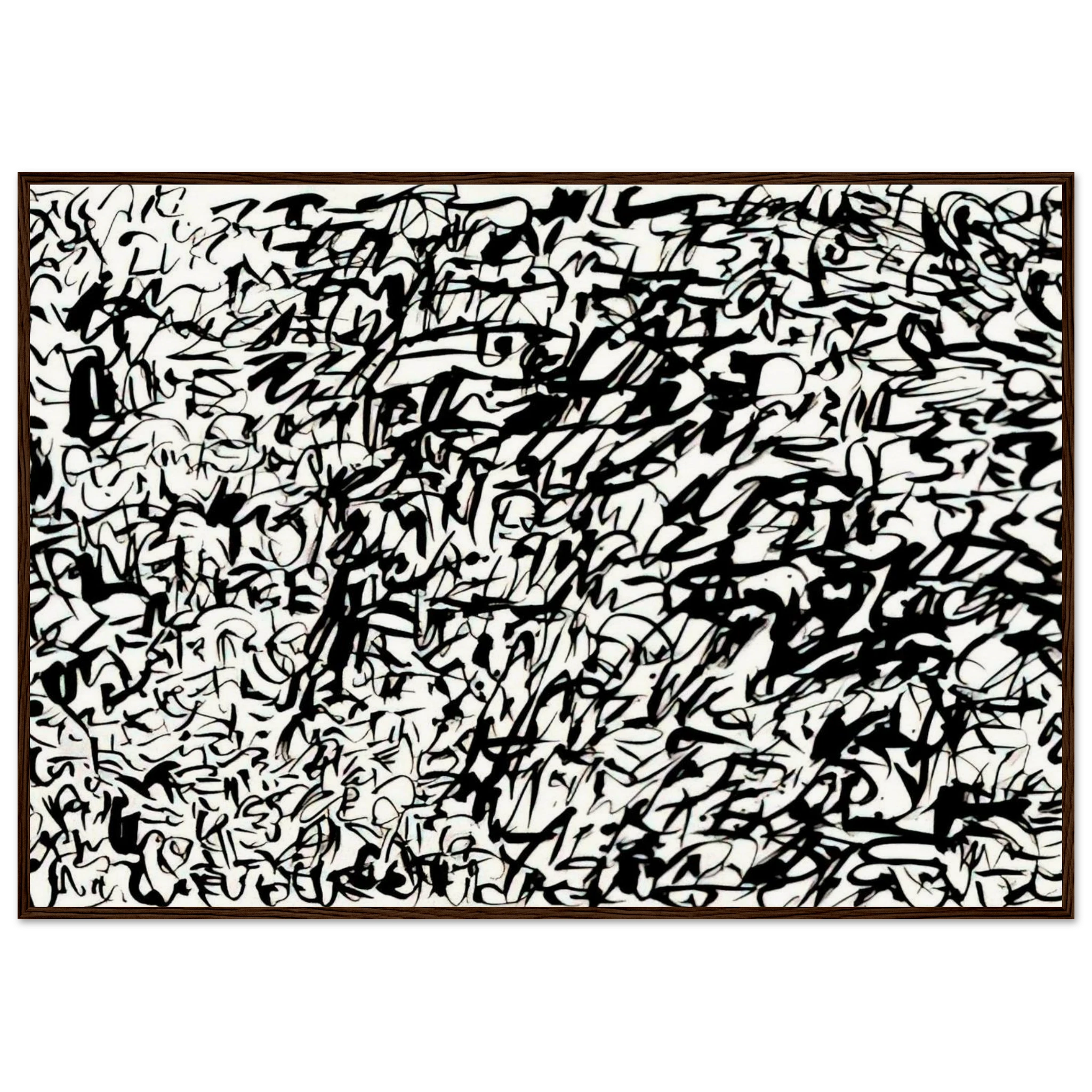 UNTITLED 1978 2 Framed Poster | Keith Haring Framed Prints Wall Art | Keith Haring Prints