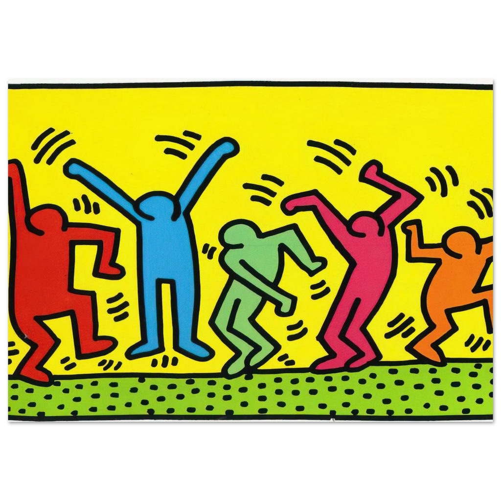 UNTITLED DANCE 1987 Poster | Keith Haring Poster | Keith Haring Prints