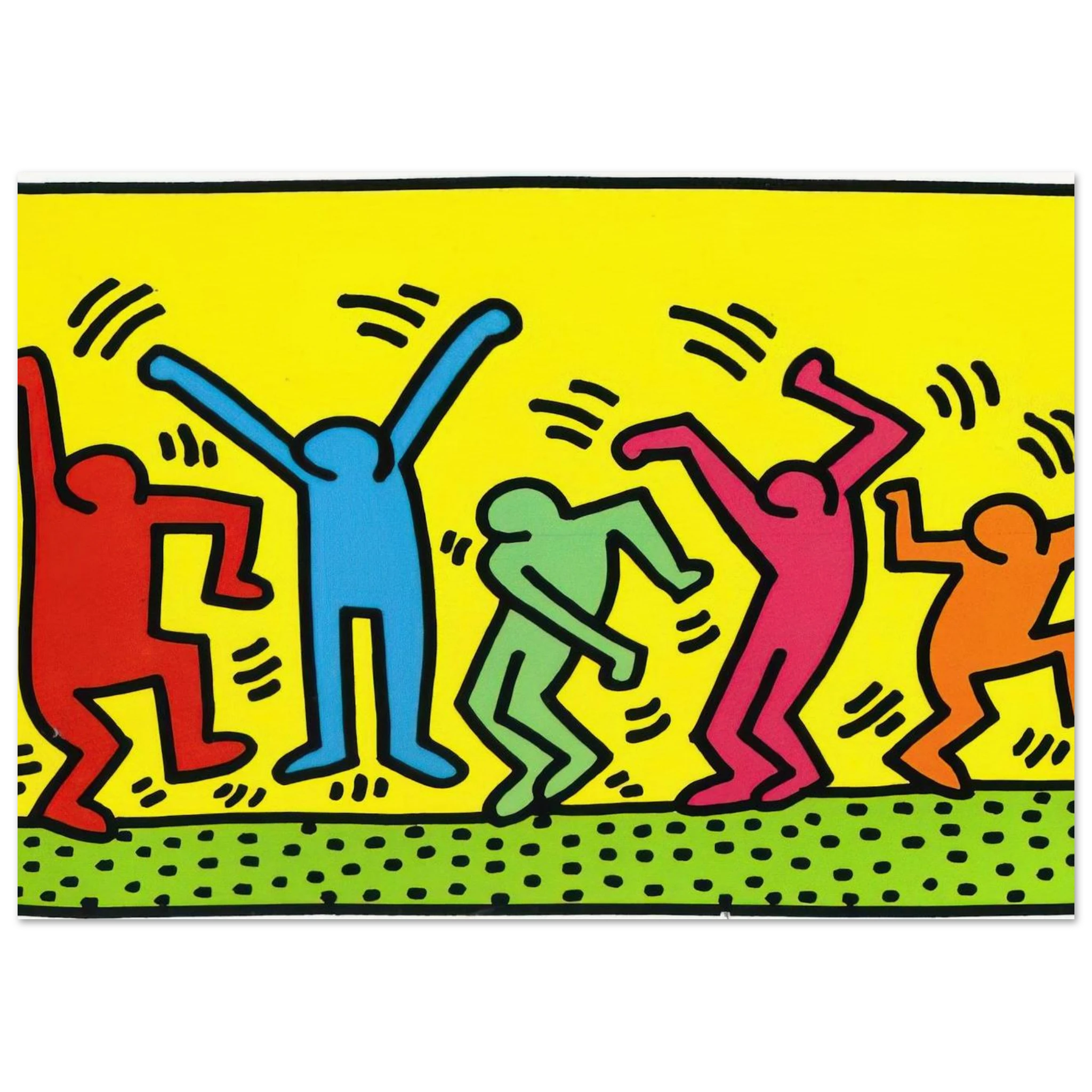 UNTITLED DANCE 1987 Poster | Keith Haring Poster | Keith Haring Prints