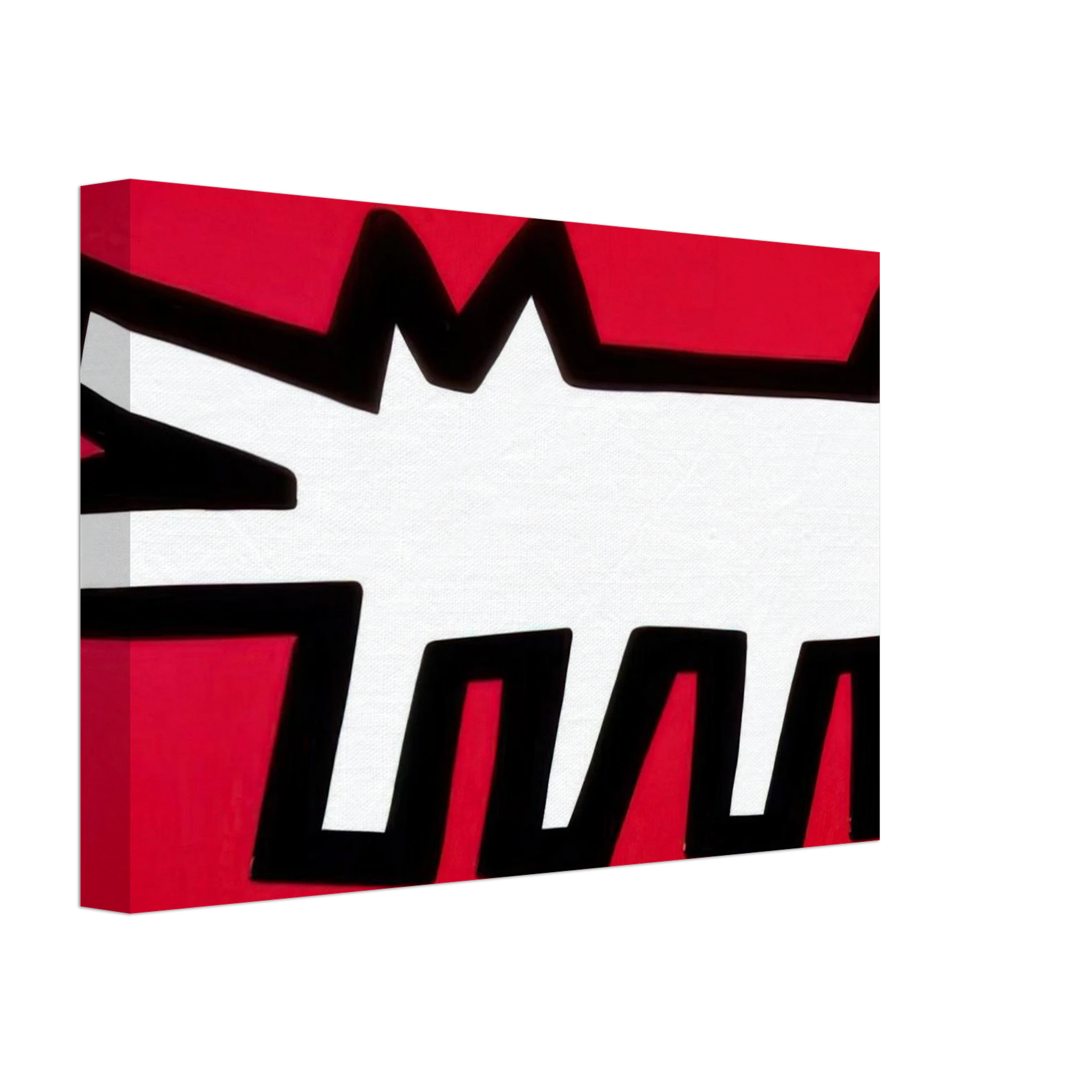 BARKING DOG 1990 Canvas | Keith Haring Canvas | Keith Haring Prints