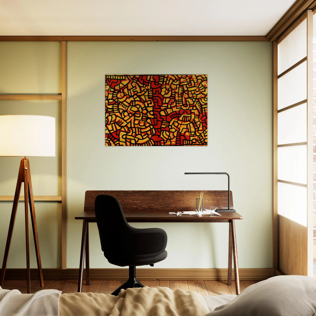 UNTITLED 1979 Canvas | Keith Haring Canvas | Keith Haring Prints