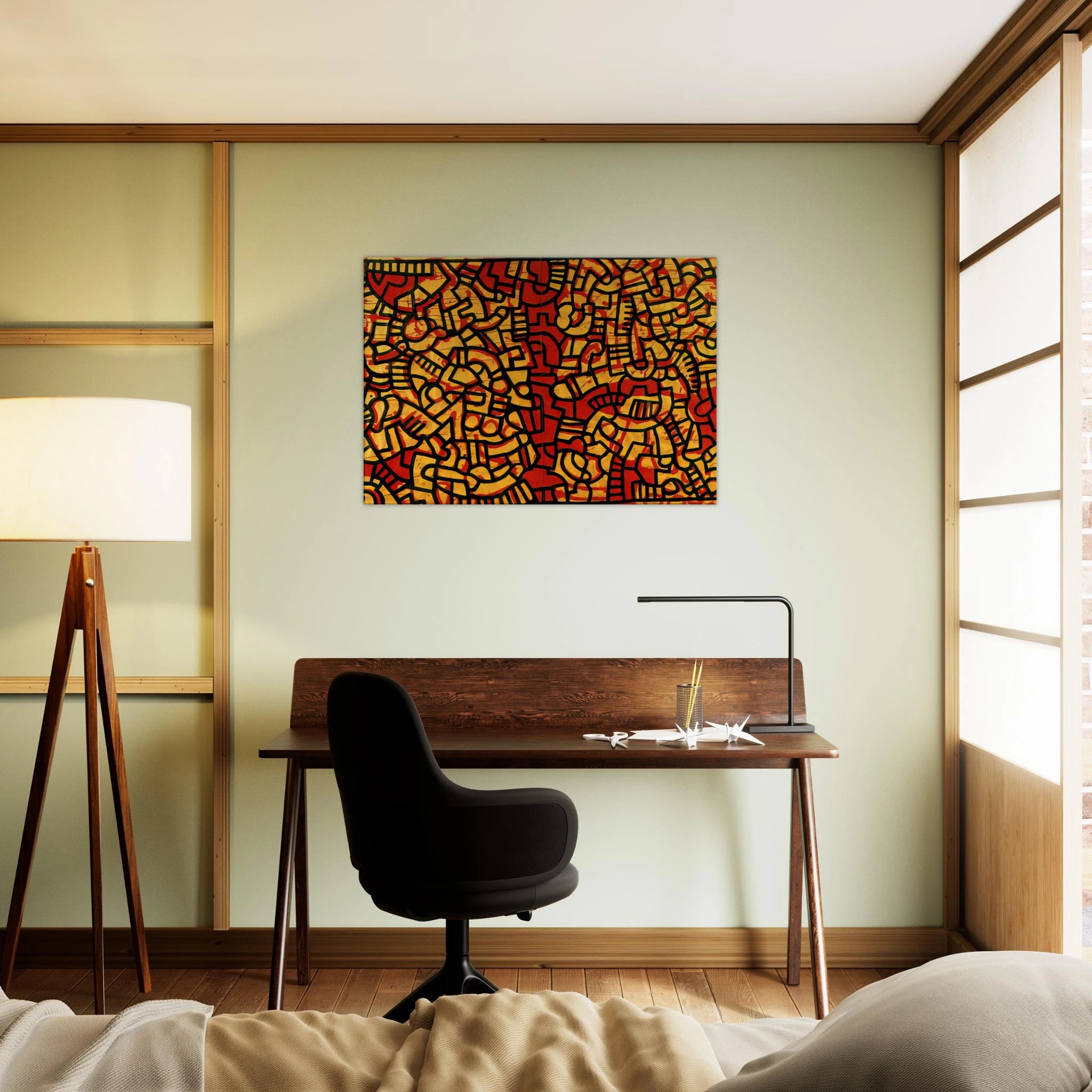UNTITLED 1979 Canvas | Keith Haring Canvas | Keith Haring Prints