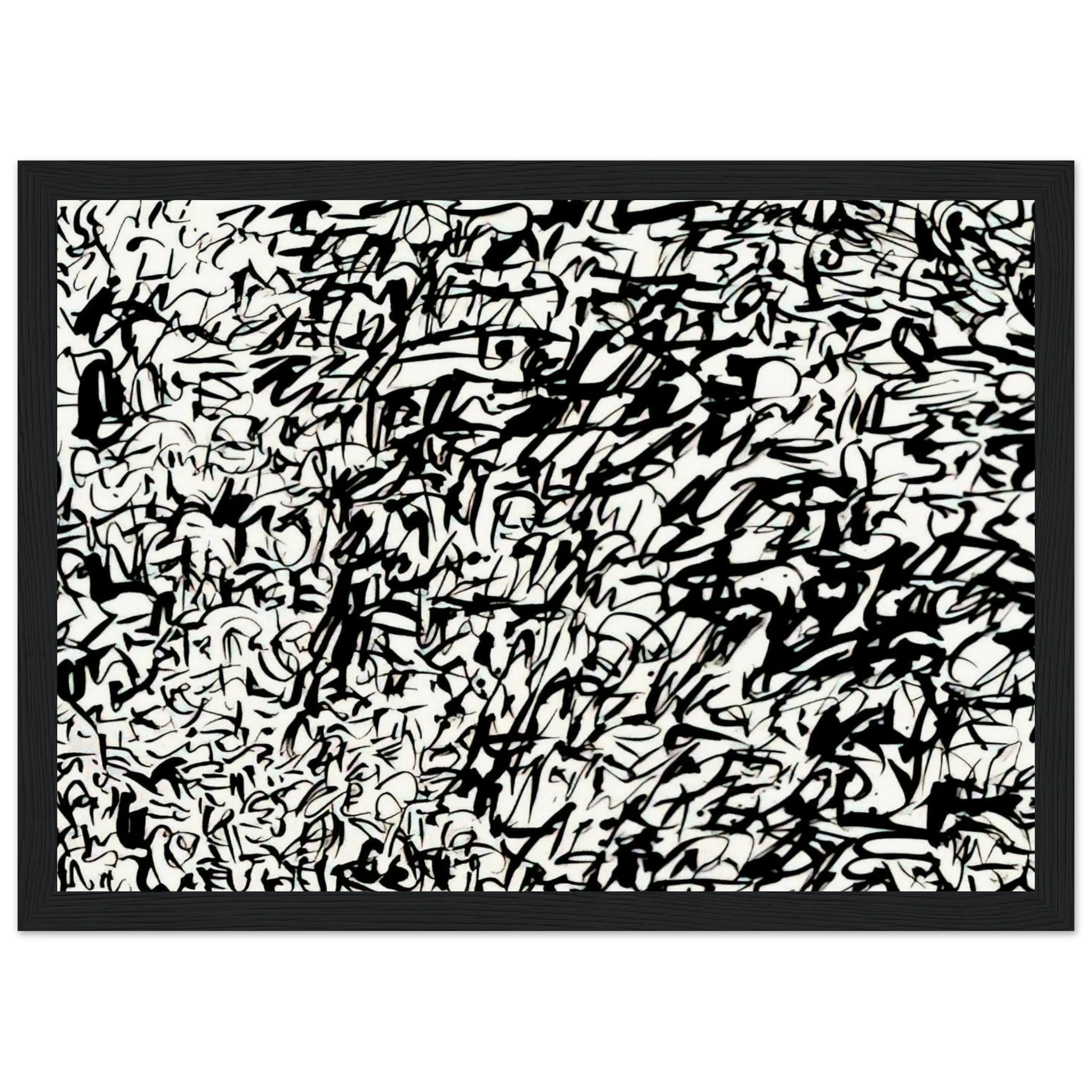 UNTITLED 1978 2 Framed Poster | Keith Haring Framed Prints Wall Art | Keith Haring Prints