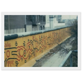 BERLIN MURAL 1986 Framed Poster | Keith Haring Framed Prints Wall Art | Keith Haring Prints