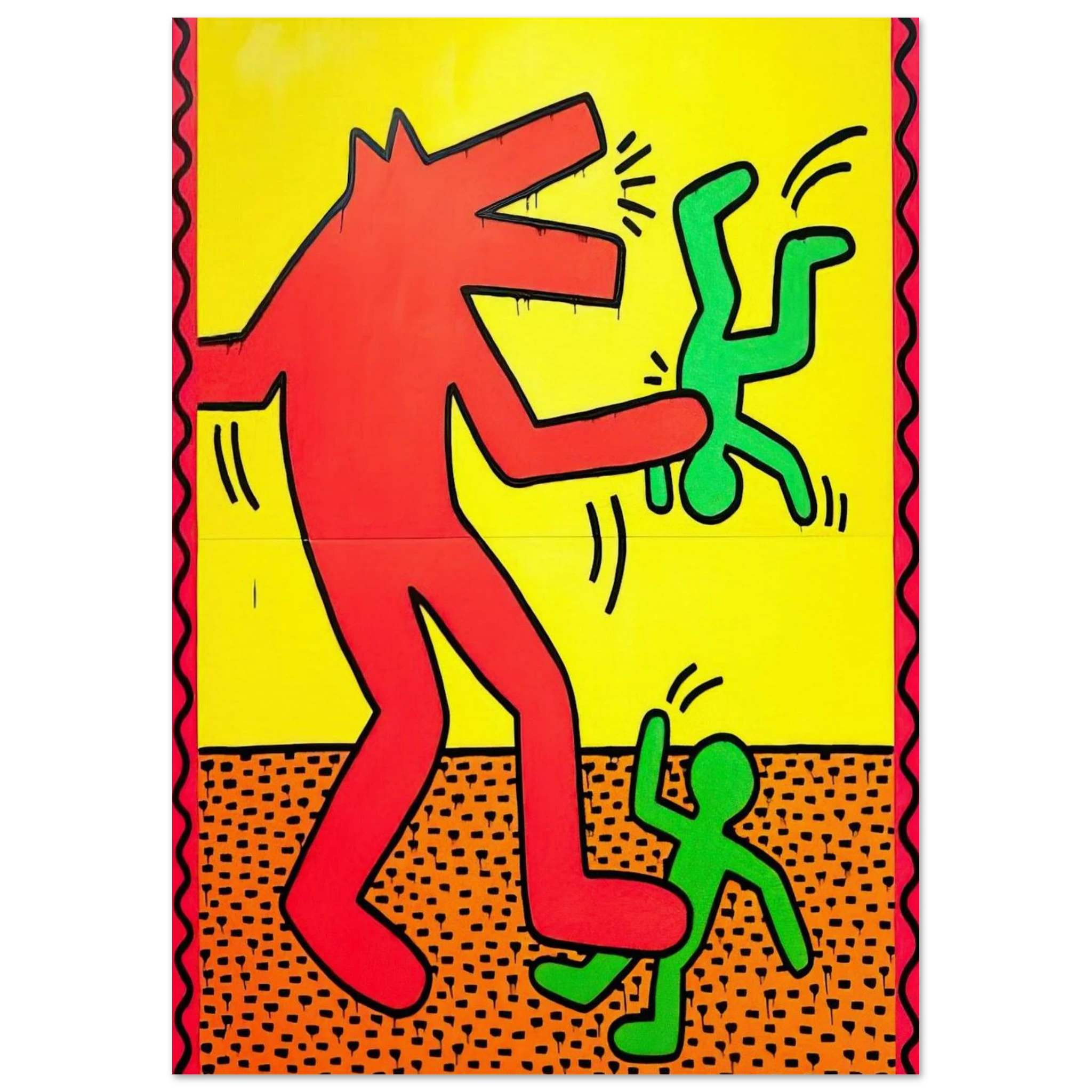 UNTITLED 1982 1 Poster | Keith Haring Poster | Keith Haring Prints