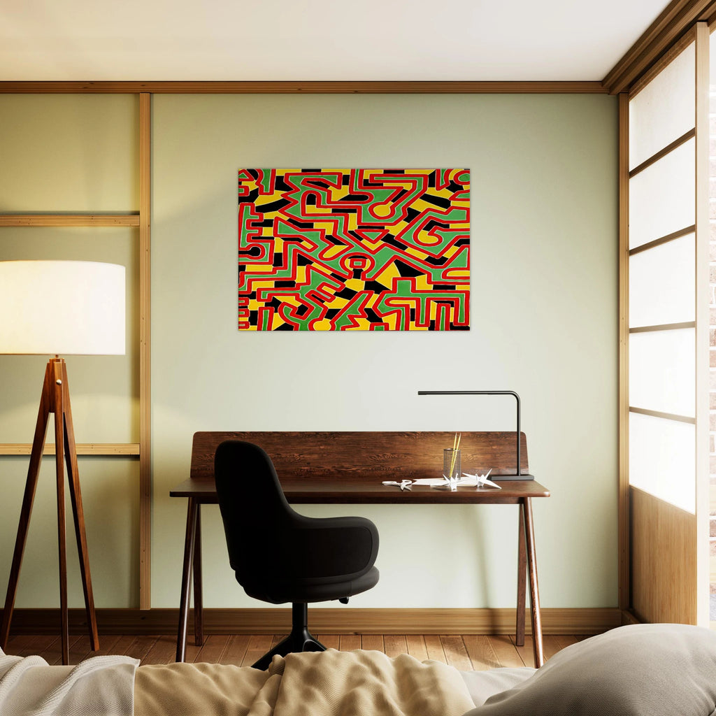 UNTITLED 1988 Canvas | Keith Haring Canvas | Keith Haring Prints