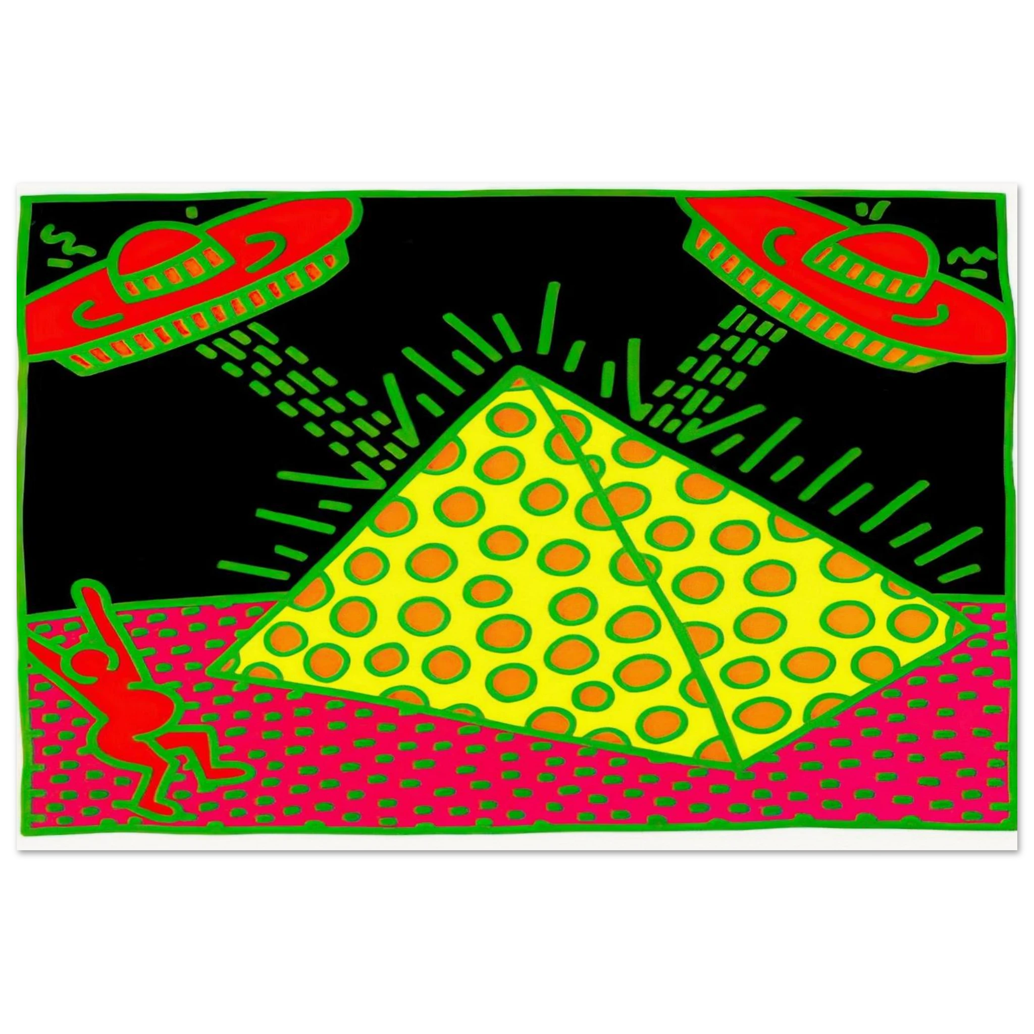 UNTITLED 1983 3 Poster | Keith Haring Poster | Keith Haring Prints