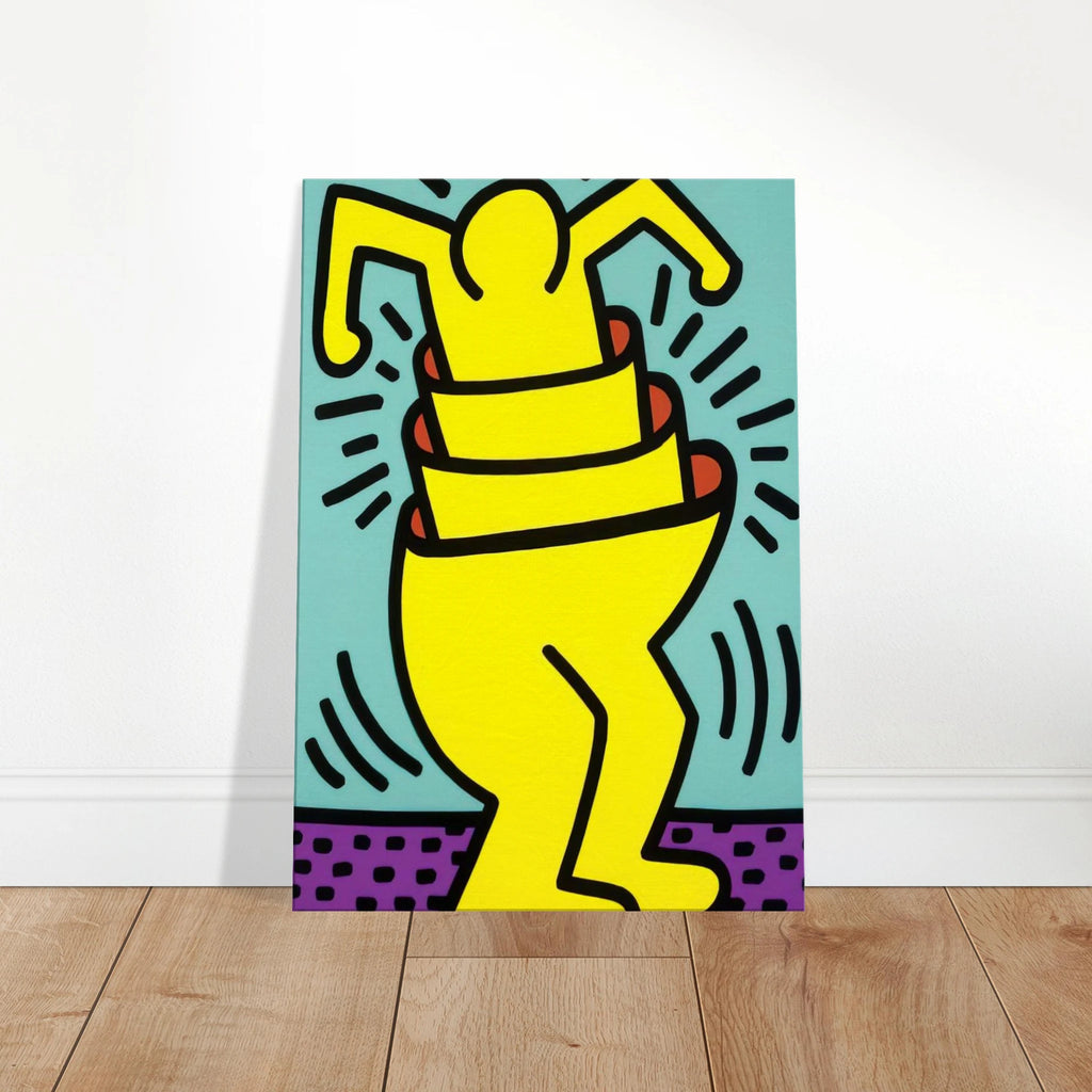UNTITLED 1989 Canvas | Keith Haring Canvas | Keith Haring Prints