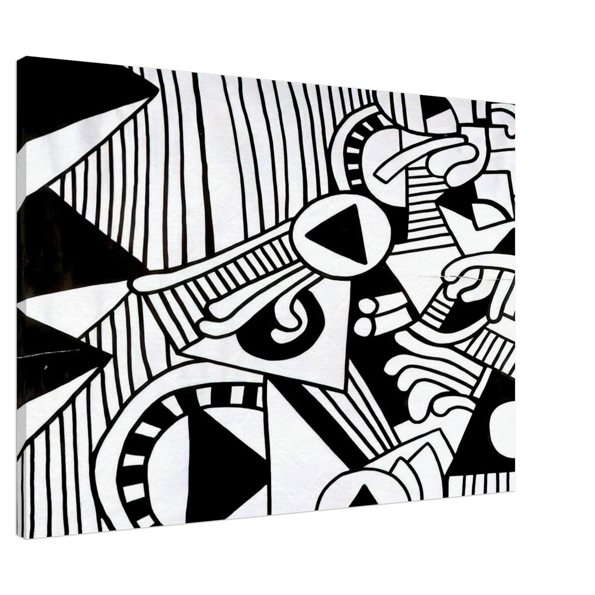 UNTITLED 1978 1 Canvas | Keith Haring Canvas | Keith Haring Prints