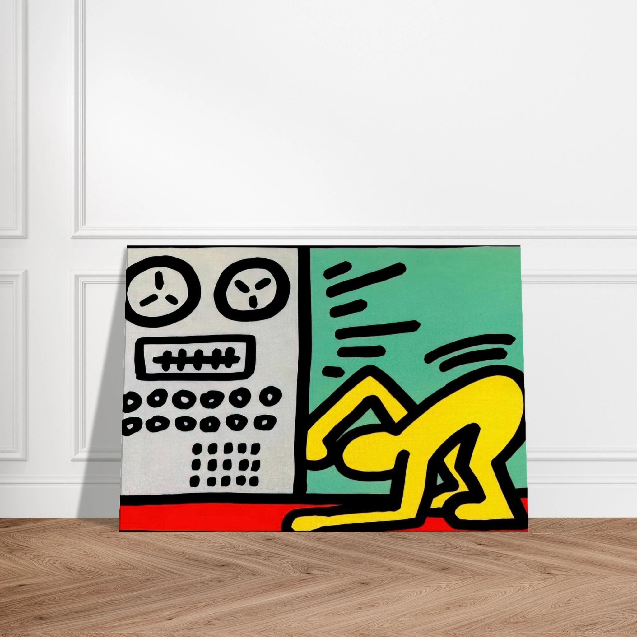 POP SHOP III 1989 Canvas | Keith Haring Canvas | Keith Haring Prints