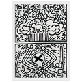 ANTI NUCLEAR RALLY 1982 Framed Poster | Keith Haring Framed Prints Wall Art | Keith Haring Prints
