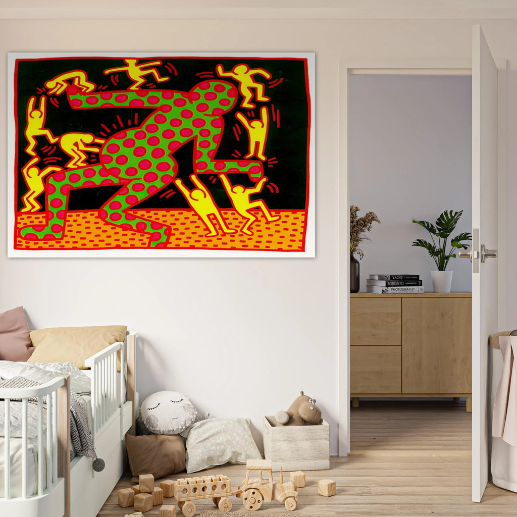 UNTITLED 1983 2 Poster | Keith Haring Poster | Keith Haring Prints