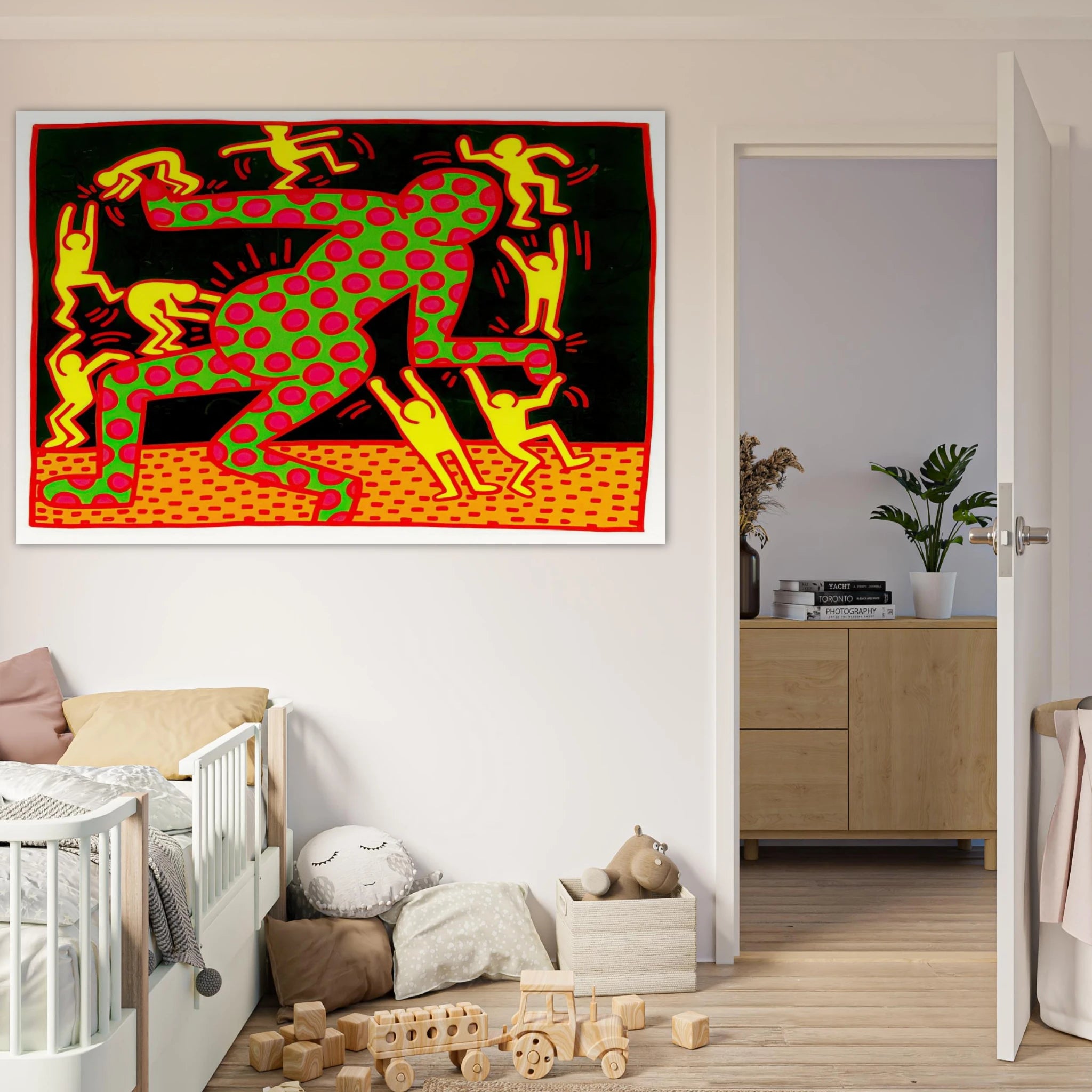 UNTITLED 1983 2 Poster | Keith Haring Poster | Keith Haring Prints