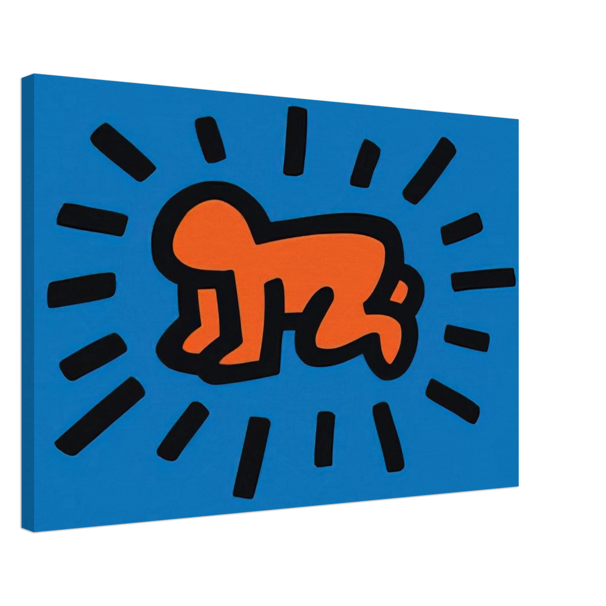 RADIANT BABY FROM ICONS SERIES 1990 Canvas | Keith Haring Canvas | Keith Haring Prints