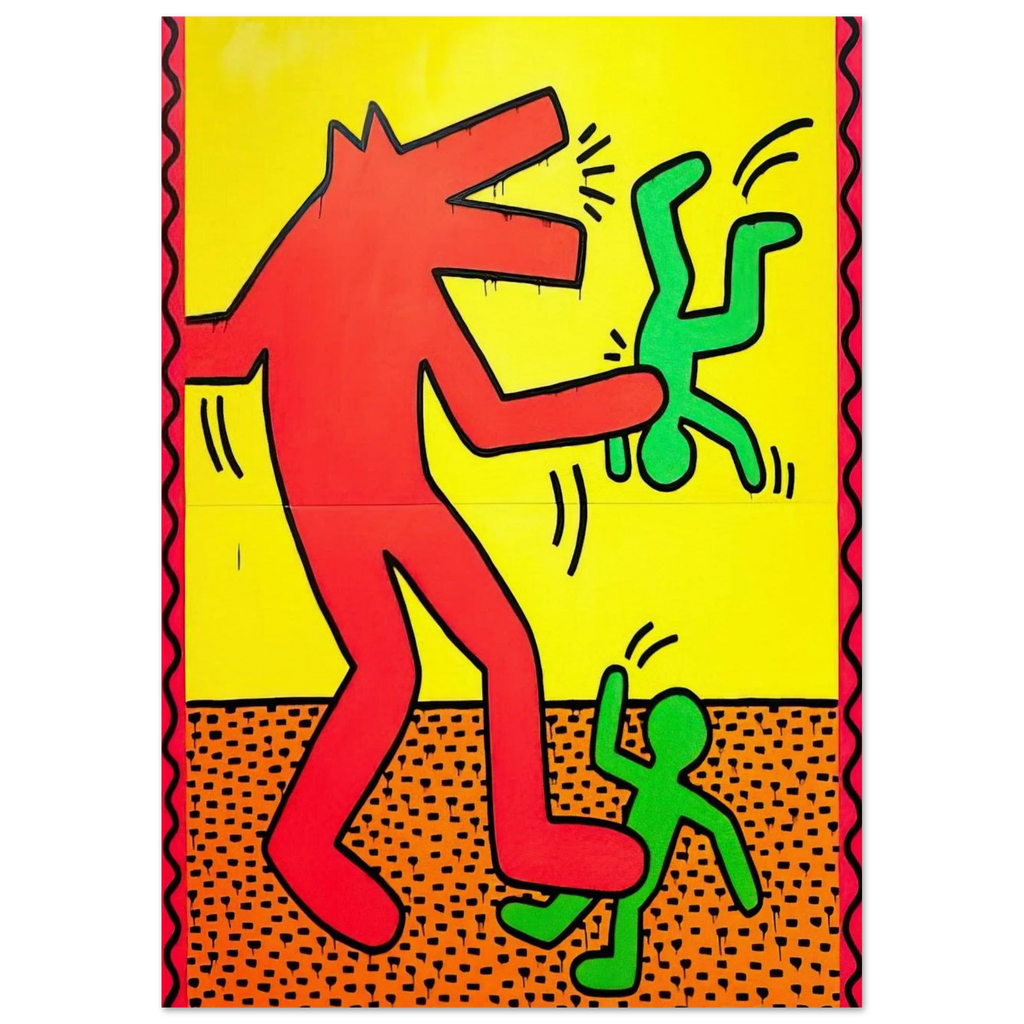 UNTITLED 1982 1 Poster | Keith Haring Poster | Keith Haring Prints