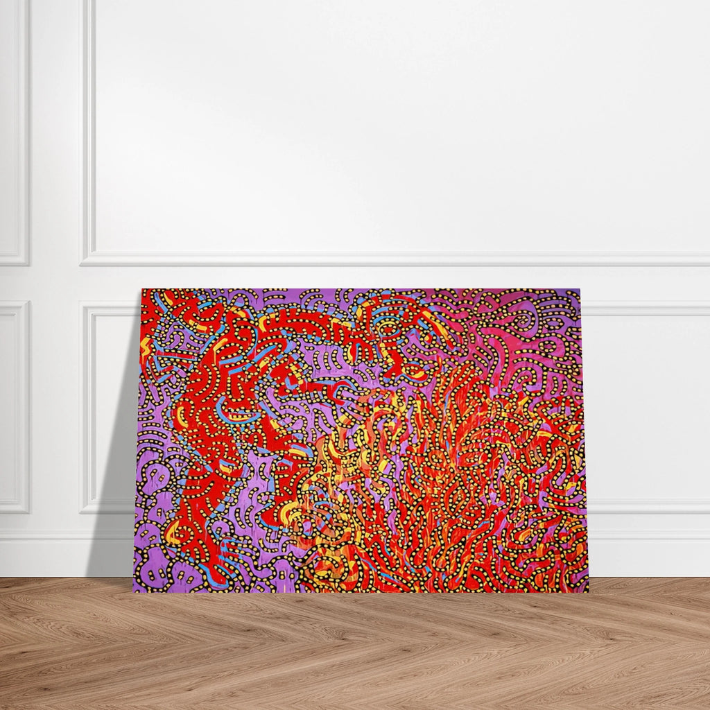 MOSES AND THE BURNING BUSH 1985 Poster | Keith Haring Poster | Keith Haring Prints