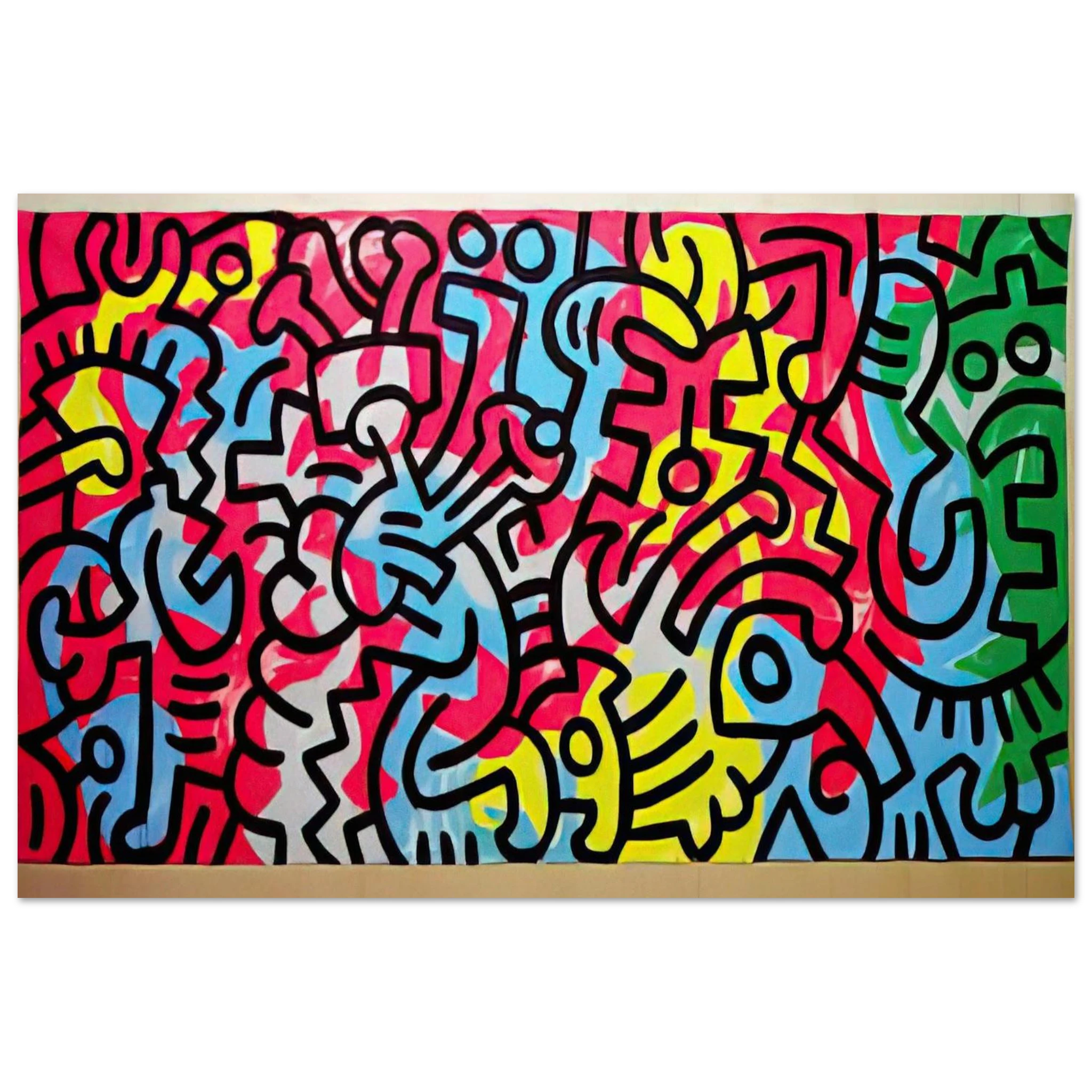 UNTITLED 1987 Poster | Keith Haring Poster | Keith Haring Prints