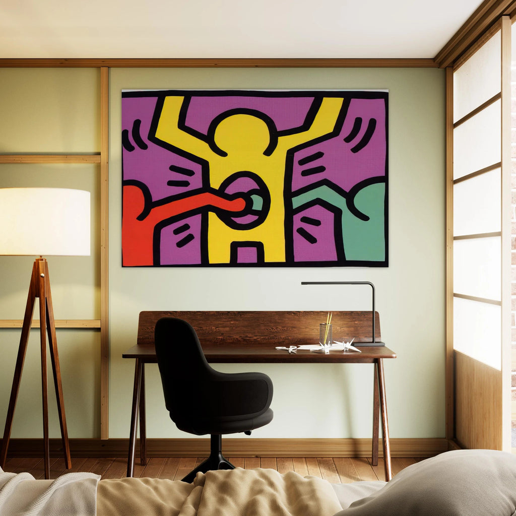 POP SHOP 1 1987 Poster | Keith Haring Poster | Keith Haring Prints