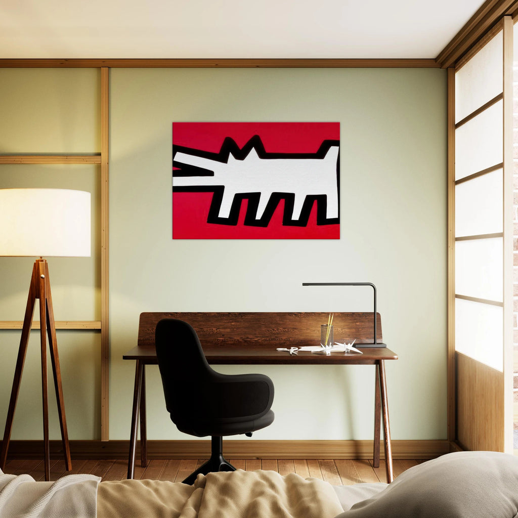 BARKING DOG 1990 Canvas | Keith Haring Canvas | Keith Haring Prints