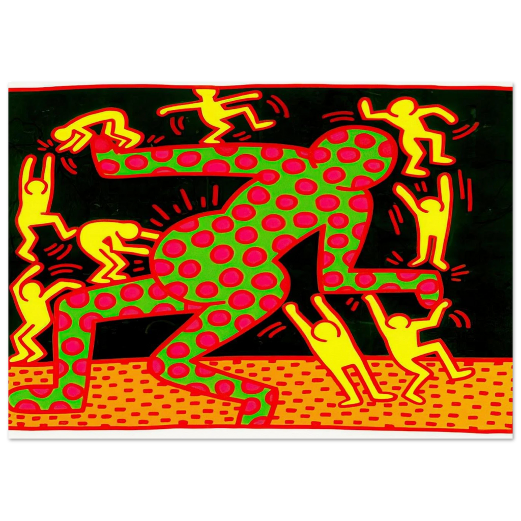 UNTITLED 1983 2 Poster | Keith Haring Poster | Keith Haring Prints