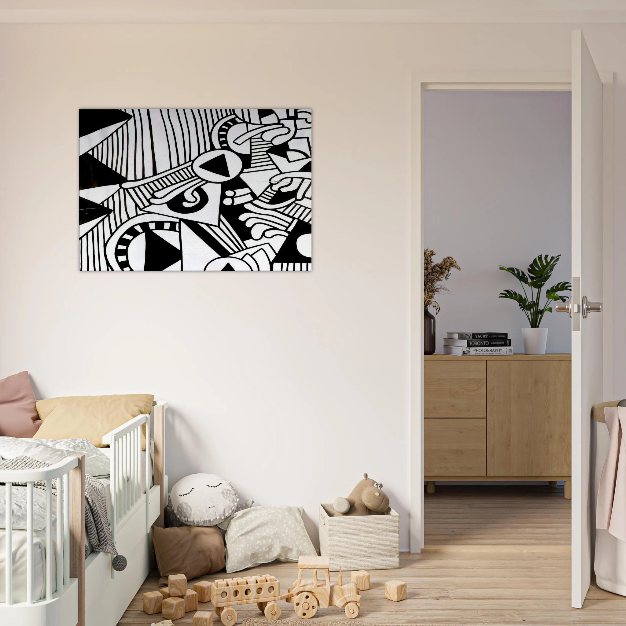 UNTITLED 1978 1 Canvas | Keith Haring Canvas | Keith Haring Prints