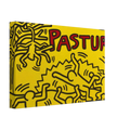 A POSTER FOR THE BILL T JONES AND ARNIE ZANE PERFORMANCE PIECE SECRET PASTURES 1984 Canvas | Keith Haring Canvas | Keith Haring Prints