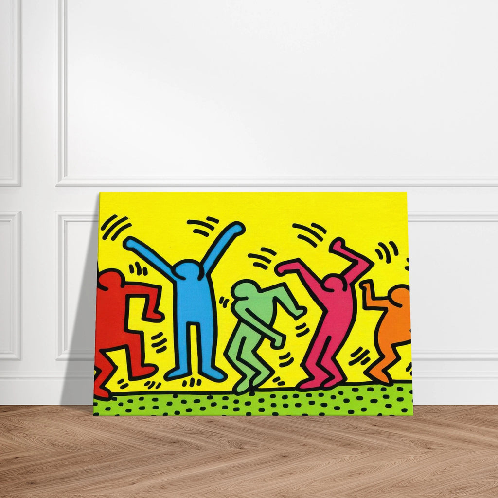 UNTITLED DANCE 1987 Canvas | Keith Haring Canvas | Keith Haring Prints